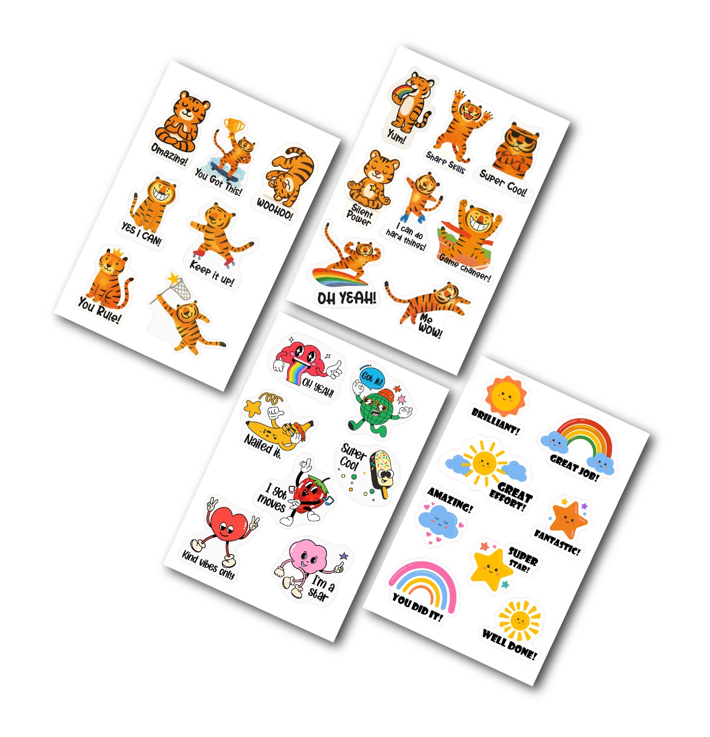 Tigerz in Bloom Reward Board