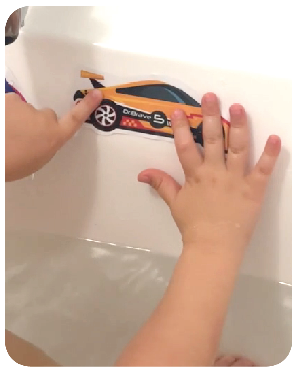 Race Champs - Water Blooms for Shower Door & Bath